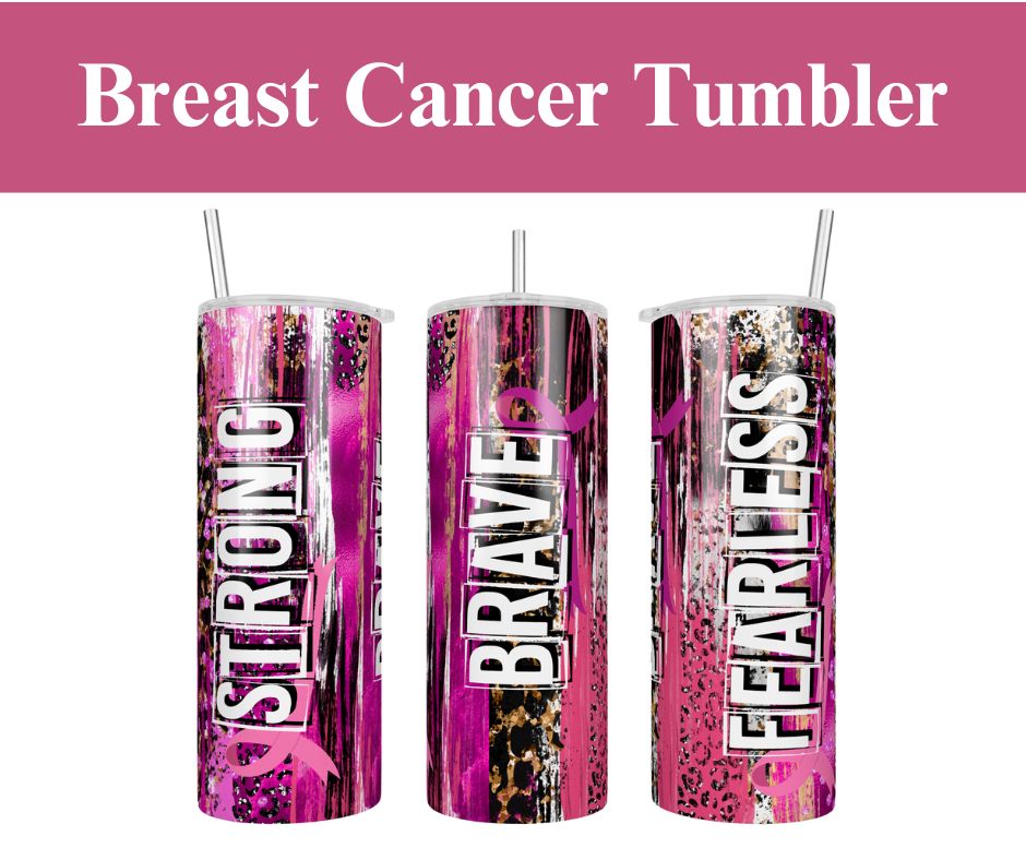 Breast Cancer Tumbler